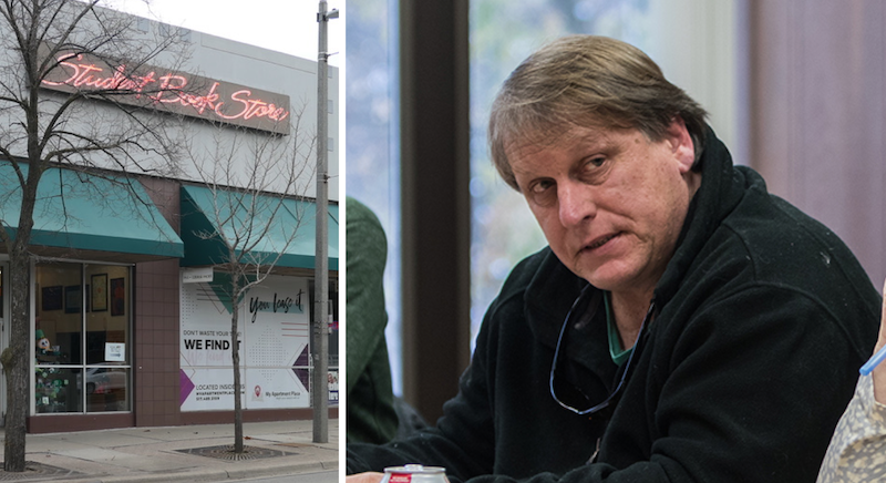 SBS today, and Greg Ballein at the Nov. 14, 2019, meeting of East Lansing's Downtown Development Authority