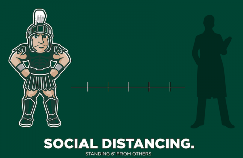 How to Social-Distance in East Lansing