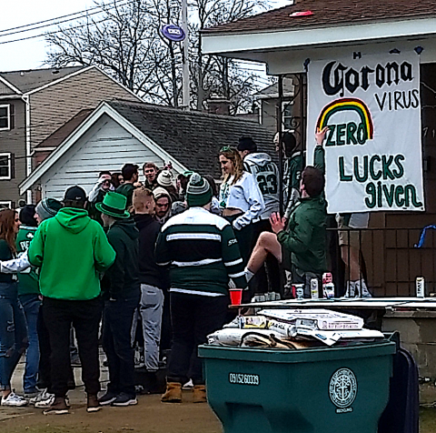Health Department Limits Outdoor Parties to 25 People in Student-Heavy Areas of East Lansing