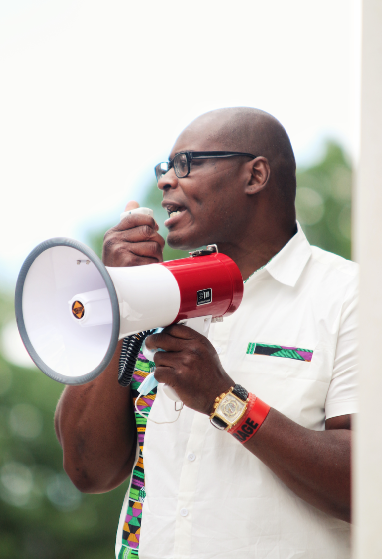 Protest from ELPD to MSU Focuses on Racism, Militarized Policing