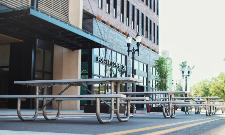 Albert Ave. Converted to Outdoor Dine-and-Drink Space