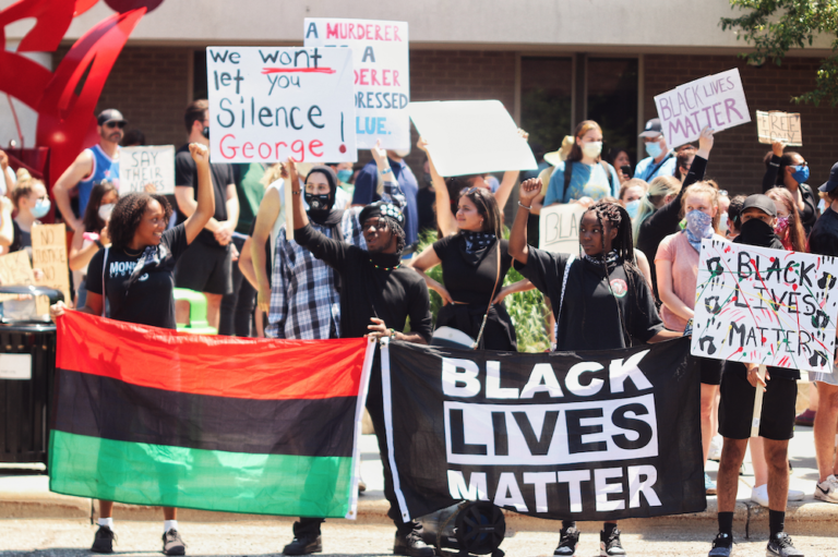 Protestors Call for Action from East Lansing City Leaders