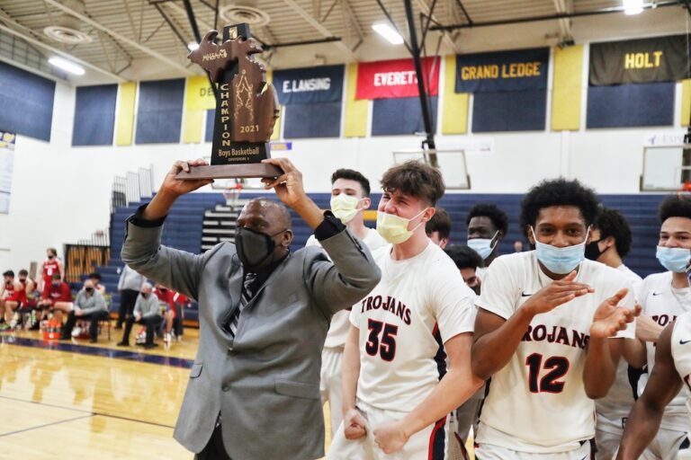 On To States: Trojans Win Regional Outdueling Coldwater, 63-57