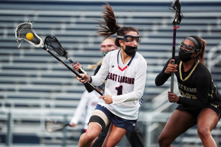 Gracie Emerson, East Lansing Dominate Holt, 14-2, in 1st Round of CAAC Tourney