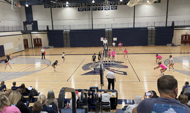 Trojans Annual Breast Cancer Fundraiser Volleyball Match is Building a Program Legacy