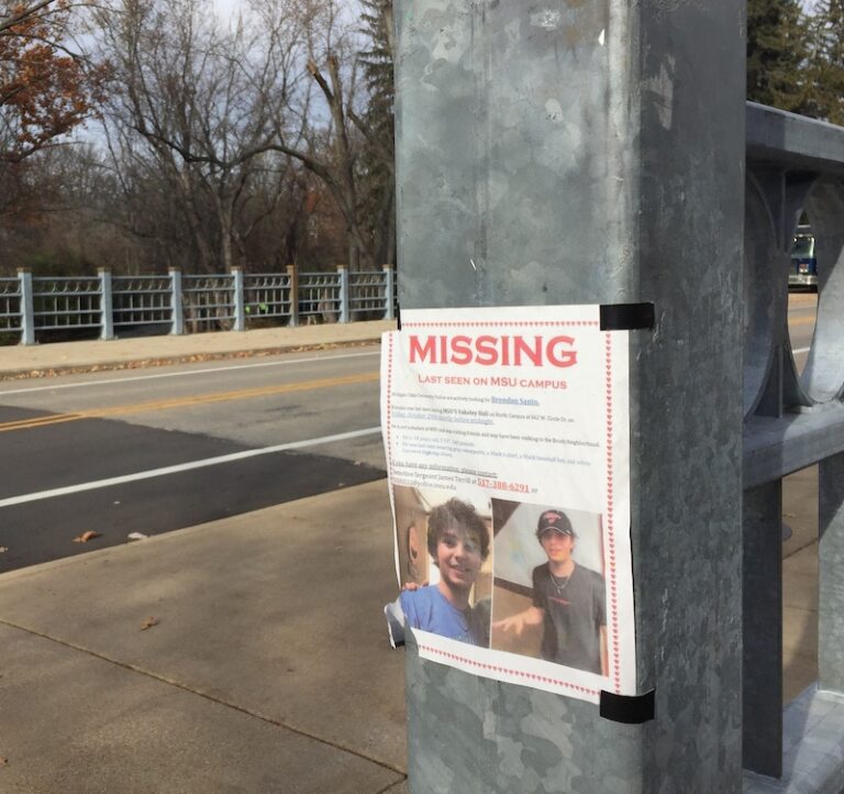 MSU Police Say Divers Continue to Search for Brendan Santo’s Body