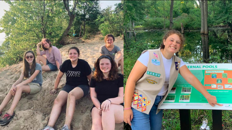 Local Girl Scouts at ELHS Working to Improve Community